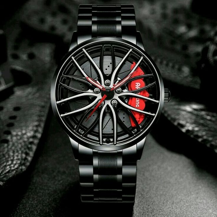 Stereoscopic Car Wheel Watch