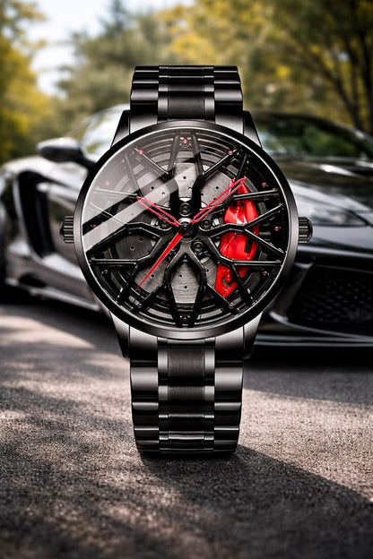 Stereoscopic Car Wheel Watch