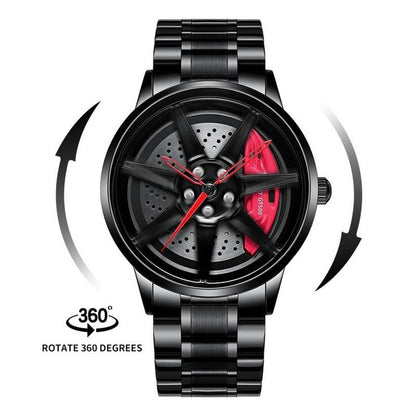 Stereoscopic Car Wheel Watch