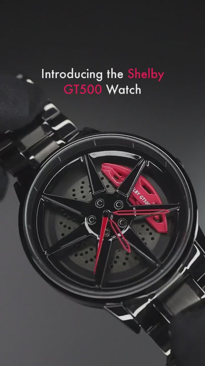 Stereoscopic Car Wheel Watch