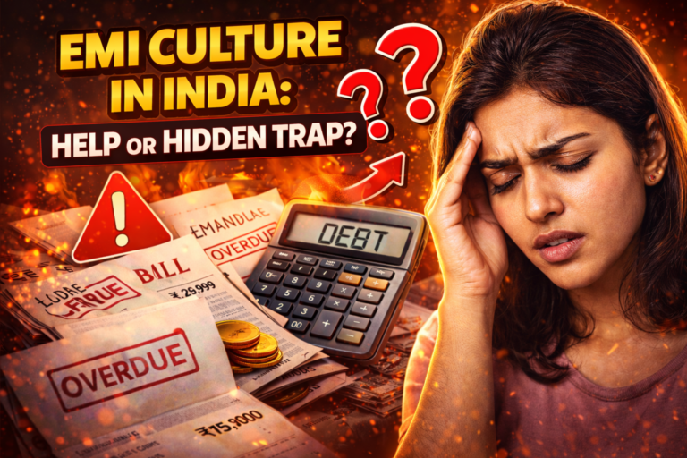 EMI culture in India pros and cons : ಭಾರತದಲ್ಲಿ EMI ಸಂಸ್ಕೃತಿ: ಸಹಾಯವೇ, ಅಡಗಿದ ಬಲೆಯೇ?