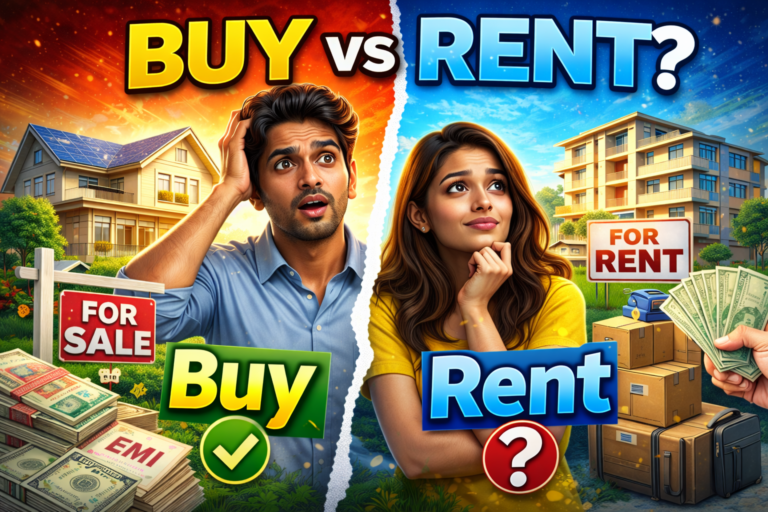 ಮನೆ ಖರೀದಿ ಅಥವಾ ಬಾಡಿಗೆ ಮನೆ? ಇಂದಿನ ಭಾರತದಲ್ಲಿ ಯಾವುದು ಬುದ್ಧಿವಂತ ಹಣಕಾಸು ನಿರ್ಧಾರ?