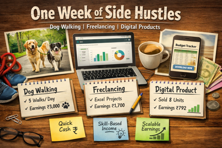 I Tested 3 Side Hustles for 7 Days, Here’s What Actually Made Money